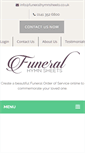 Mobile Screenshot of funeralhymnsheets.co.uk